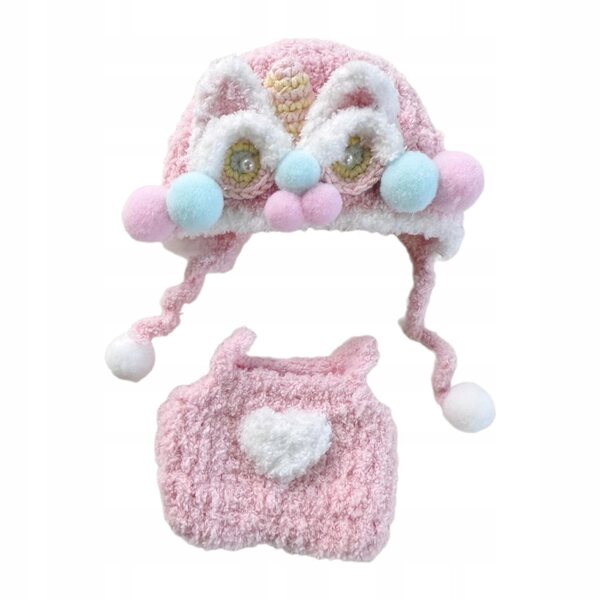 17 cm Puppenkleidung rosa weiches und widerstandsfähiges Zubehörset