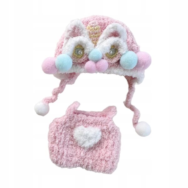 17 cm Puppenkleidung rosa weiches und widerstandsfähiges Zubehörset