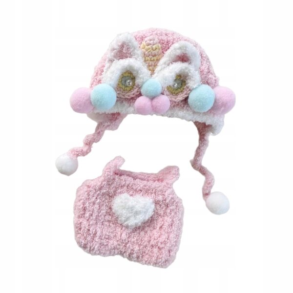 17 cm Puppenkleidung rosa weiches und widerstandsfähiges Zubehörset