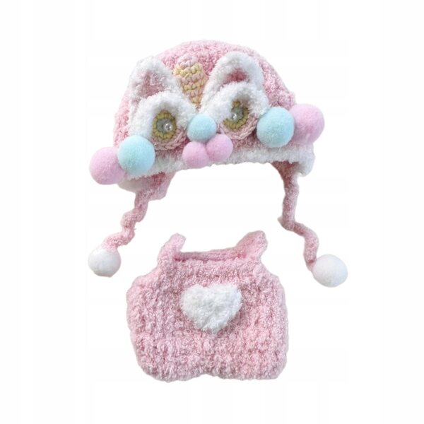 17 cm Puppenkleidung rosa weiches und widerstandsfähiges Zubehörset