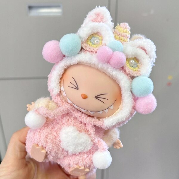 17 cm Puppenkleidung rosa weiches und widerstandsfähiges Zubehörset