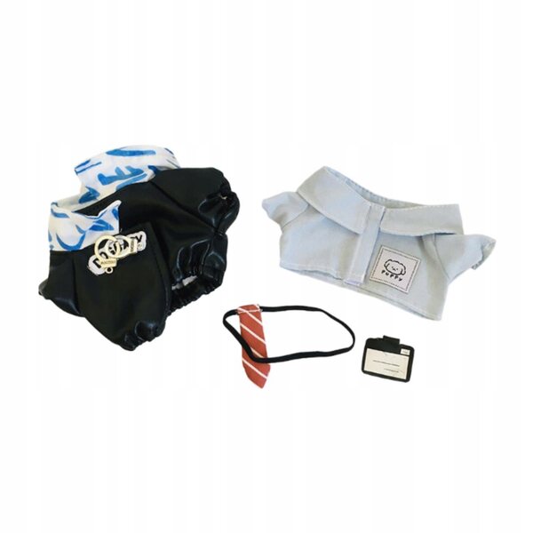 Puppenkleidung 20 cm, Set 4-teilig, handgefertigte Kostüme für Kinder