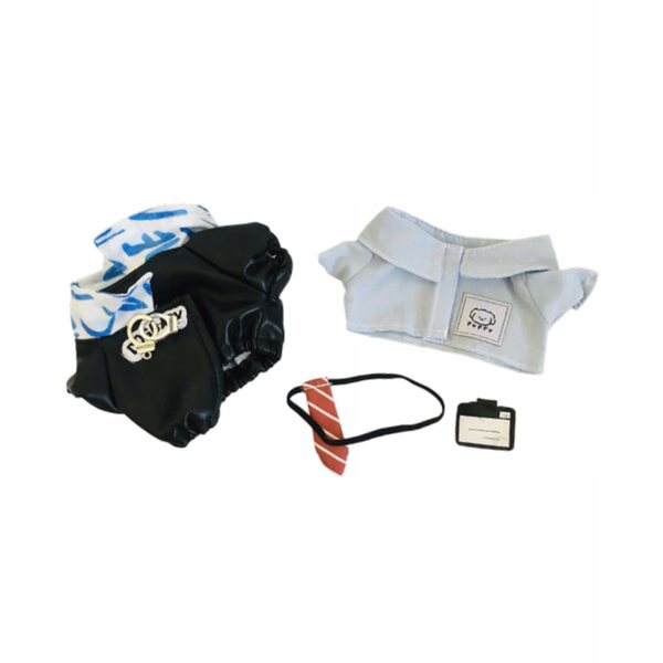 Puppenkleidung 20 cm, Set 4-teilig, handgefertigte Kostüme für Kinder
