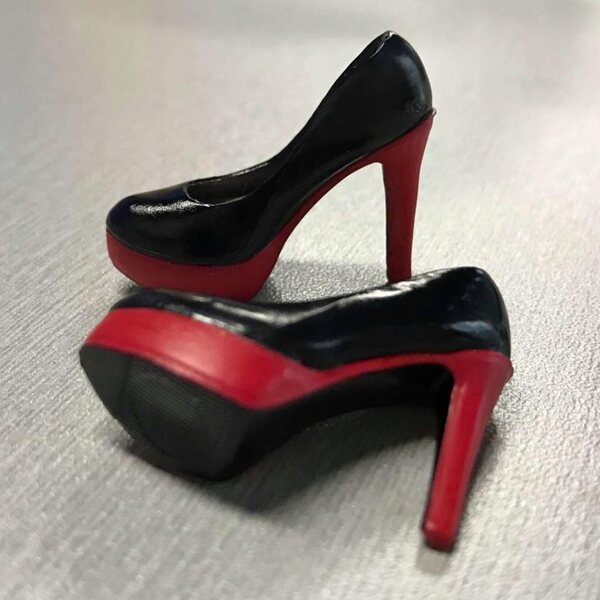 High Heel Schuhe im Maßstab 1:6 für 12 Zoll große weibliche Actionfiguren