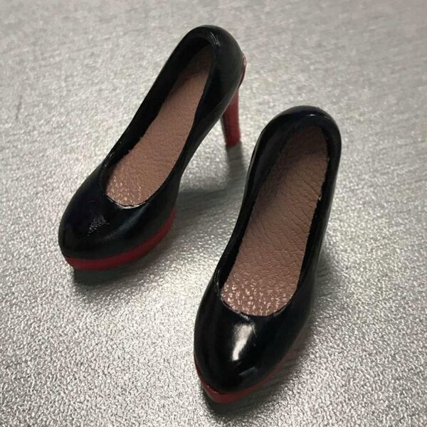 High Heel Schuhe im Maßstab 1:6 für 12 Zoll große weibliche Actionfiguren