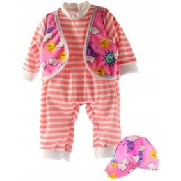 Cute Baby Kombinezon per Bambole 20-30 cm in Tessuto Vari Colori e Modelli