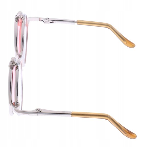 Klappbare Kupfer-Sonnenbrille für 12-Zoll-Blythe-Retro-Modellpuppen