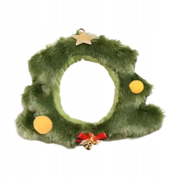 Der Puppenkopfschmuck misst 17 cm mit dekorativem Plüschzubehör