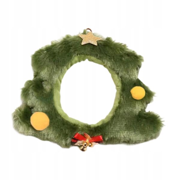 Der Puppenkopfschmuck misst 17 cm mit dekorativem Plüschzubehör