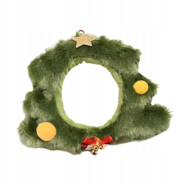 Der Puppenkopfschmuck misst 17 cm mit dekorativem Plüschzubehör