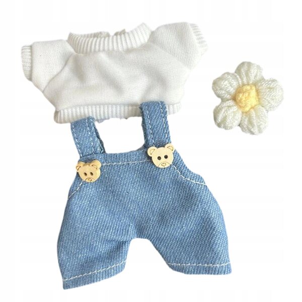 6-Zoll-Mini-Kleidungsset für Puppen – weiche und leicht zu reinigende Kleidung