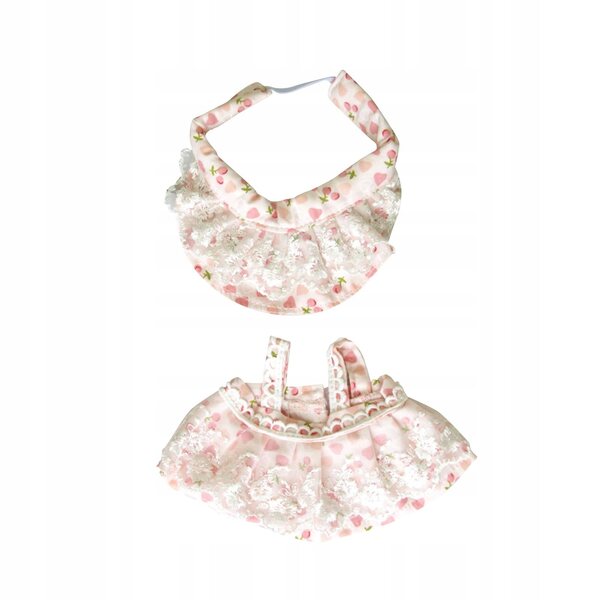 Mini abiti per bambole set 2 pezzi vestito e cappello per bambole 20-25 cm
