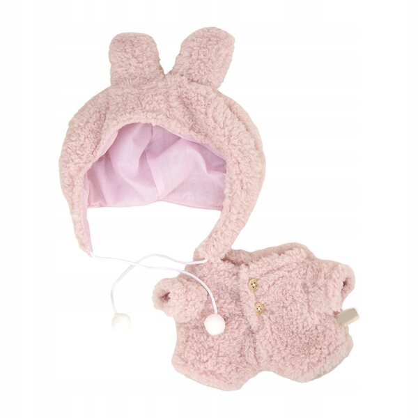 Kleidung für 38-cm-Puppen – Elegantes und zartrosa Outfit