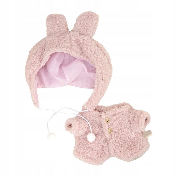 Kleidung für 38-cm-Puppen – Elegantes und zartrosa Outfit