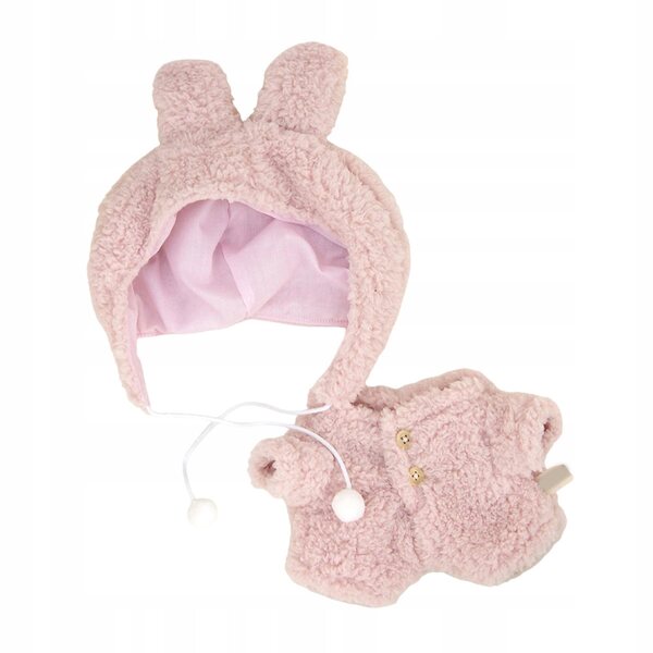 Kleidung für 38-cm-Puppen – Elegantes und zartrosa Outfit