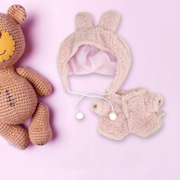 Kleidung für 38-cm-Puppen – Elegantes und zartrosa Outfit
