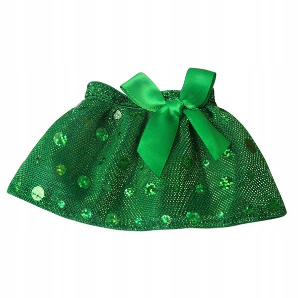 1/12 Weihnachtsrock für BJD Puppen und Ähnliches - Kleidung für 4x3 cm Puppen