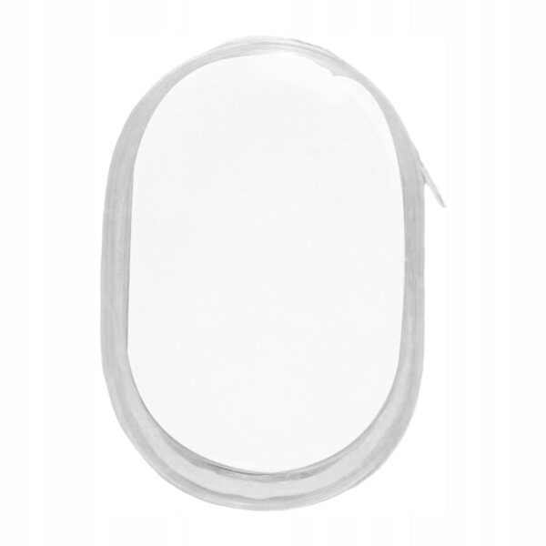 Organizer trasparente antipioggia e antipolvere per bambole 15-18 cm, bianco