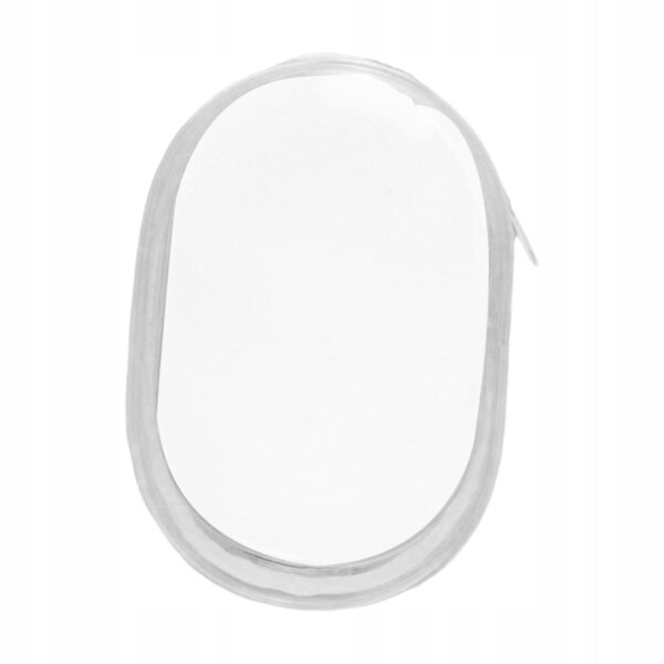 Organizer trasparente antipioggia e antipolvere per bambole 15-18 cm, bianco