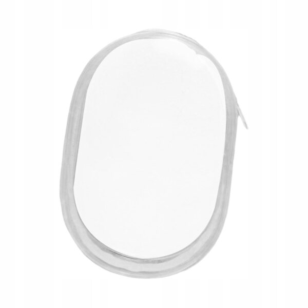 Organizer trasparente antipioggia e antipolvere per bambole 15-18 cm, bianco