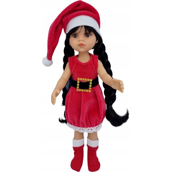 Paola Reina 32 cm Puppenkleidung, rote Farbe, hochwertiger Stoff