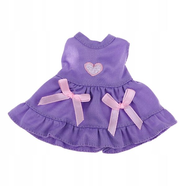 Set Abito e Copricapo rosa per Bambole 25 cm - Accessori Moda Mellchan Dolls
