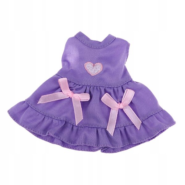 Set Abito e Copricapo rosa per Bambole 25 cm - Accessori Moda Mellchan Dolls
