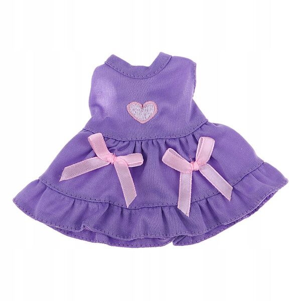 Set Abito e Copricapo rosa per Bambole 25 cm - Accessori Moda Mellchan Dolls