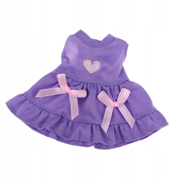 Set Abito e Copricapo rosa per Bambole 25 cm - Accessori Moda Mellchan Dolls