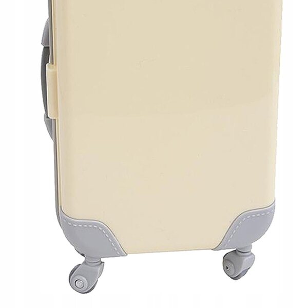 Set 2 Mini Valigie per Bambole 18 Pollici Accessori Viaggio Bambina
