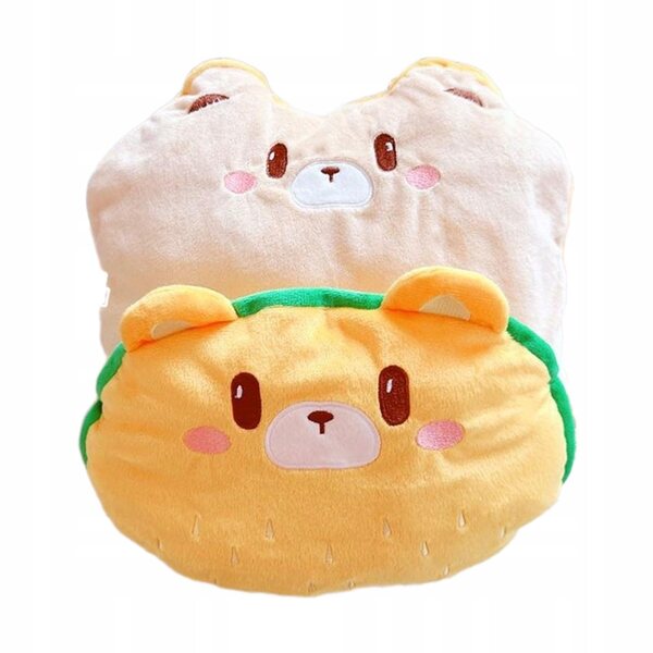 3-teiliges Bettwäscheset für 17-cm-Puppen mit Bettbezug und Kissen
