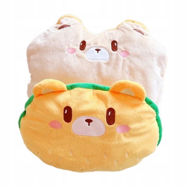 3-teiliges Bettwäscheset für 17-cm-Puppen mit Bettbezug und Kissen