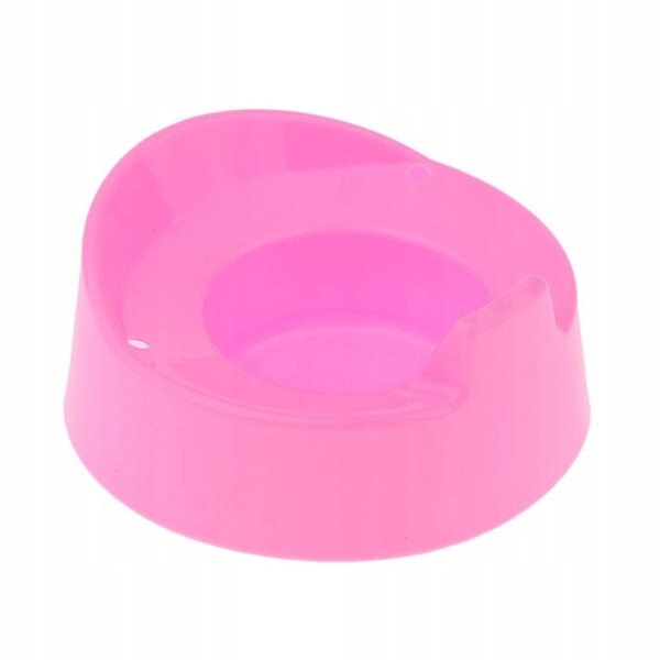Mini pisuar rosa in plastica per bambole da 25 cm, accessorio gioco educativo