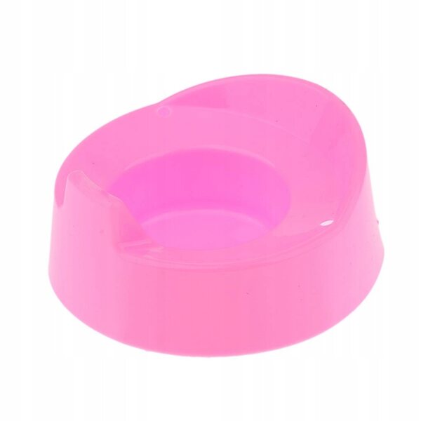Mini pisuar rosa in plastica per bambole da 25 cm, accessorio gioco educativo