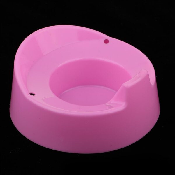 Mini pisuar rosa in plastica per bambole da 25 cm, accessorio gioco educativo