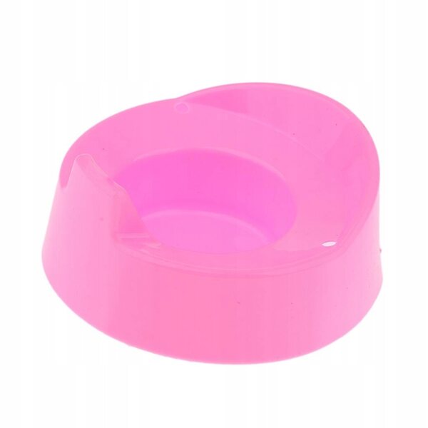 Mini pisuar rosa in plastica per bambole da 25 cm, accessorio gioco educativo