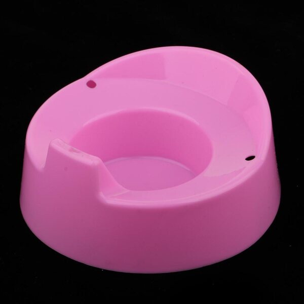 Mini pisuar rosa in plastica per bambole da 25 cm, accessorio gioco educativo