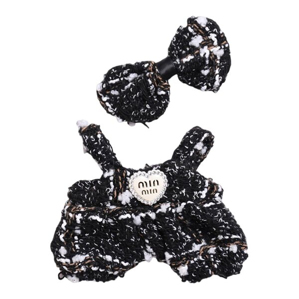 Set 2 Abiti per Bambole 15 cm con Accessori Staccabili e Facili da Lavare