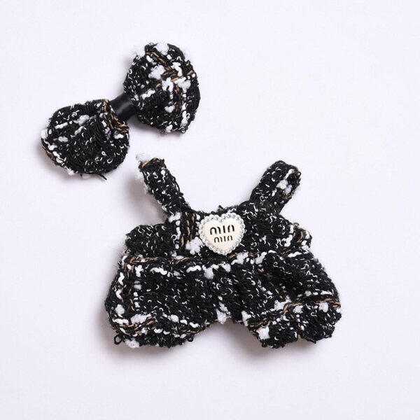 Set 2 Abiti per Bambole 15 cm con Accessori Staccabili e Facili da Lavare