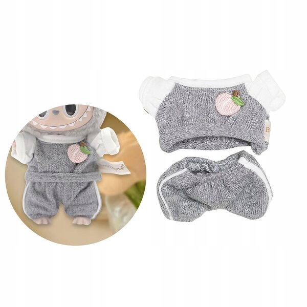 Abbigliamento sportivo per bambole da 17 cm: morbidi accessori moda per vestirsi