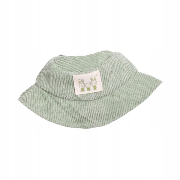 Cappello verde per bambole da 15 cm, accessorio tessile per giochi e collezioni
