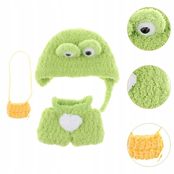 Ubranka per bambole 17 cm: set completo di vestiti e accessori moda per bambini