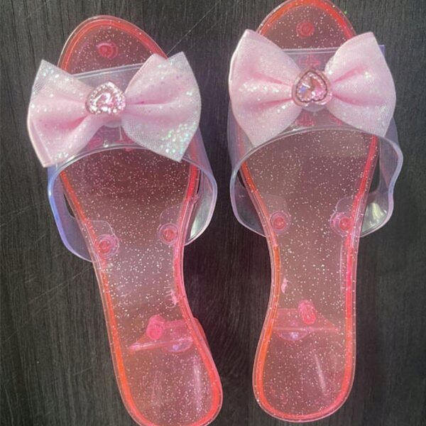 Sandali con Tacco per Bambine Ideali per Feste e Compleanni Rosa Eleganti