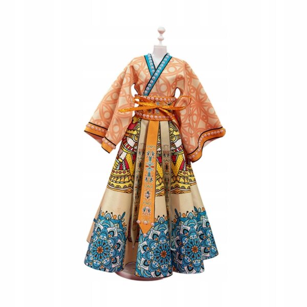 Chinesisches traditionelles Kleid für Prinzessinnenpuppen, DIY-Set für kreatives Spielen