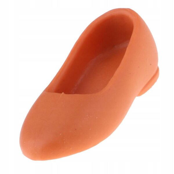 Sandali moda estiva per bambole 1/6 BJD e 12 pollici colore arancione
