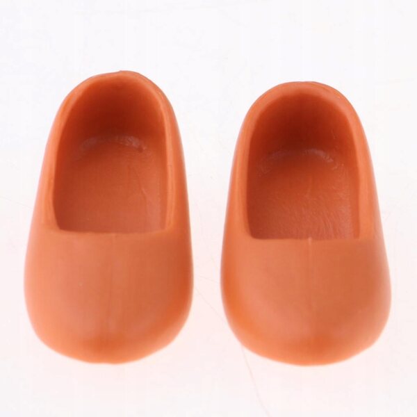 Sandali moda estiva per bambole 1/6 BJD e 12 pollici colore arancione