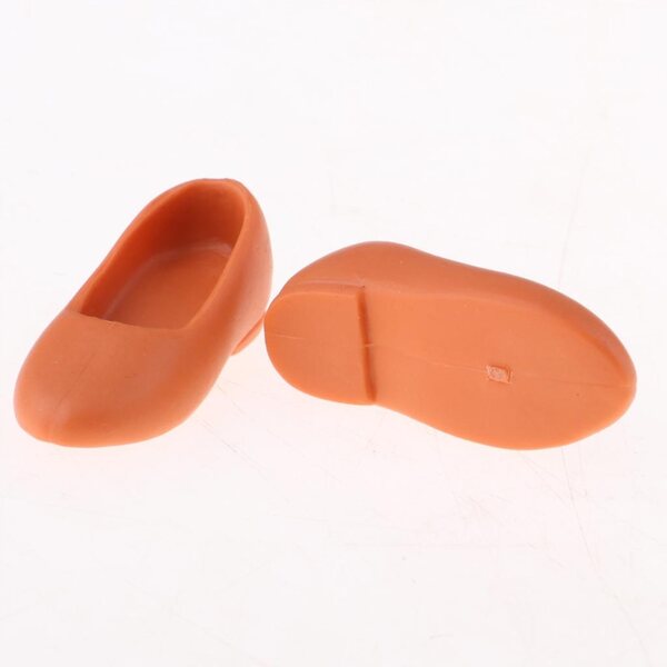 Sandali moda estiva per bambole 1/6 BJD e 12 pollici colore arancione