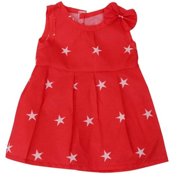Abito Casual con Fiocco per Bambola Americana 18 pollici 46 cm Uterui