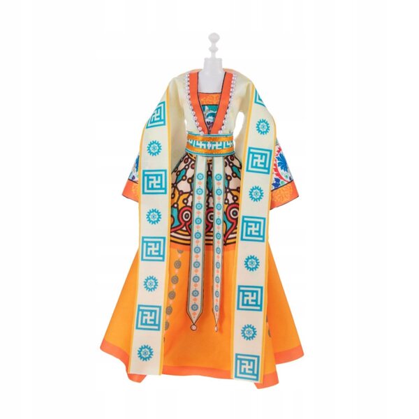 Chinesisches traditionelles Kleid für Prinzessin-Puppe, DIY-Set für Cosplay und Foto