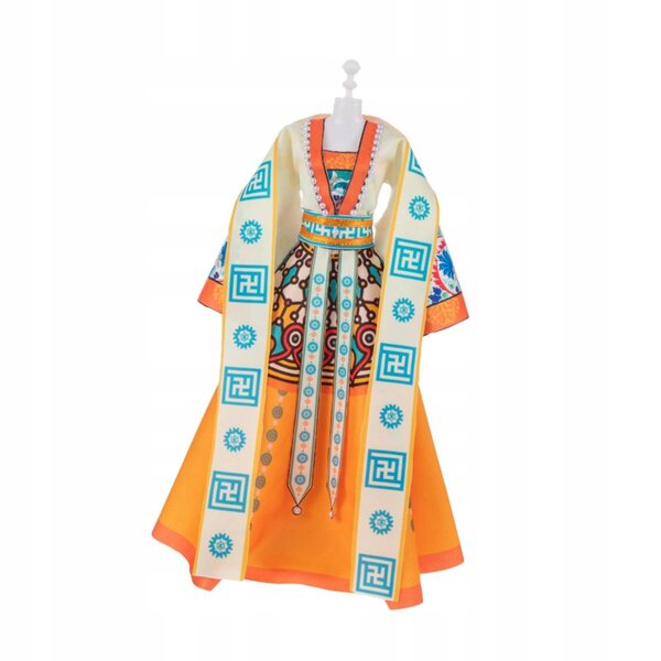 Chinesisches traditionelles Kleid für Prinzessin-Puppe, DIY-Set für Cosplay und Foto